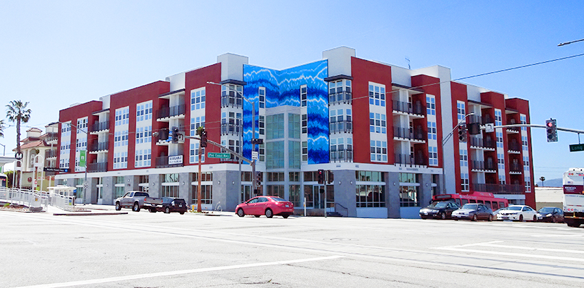 Las Ventanas mixed used/multifamily project was built with FTAO shear walls