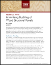 Technical Note: Minimizing Buckling of Wood Structural Panels