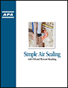 Simple Air Sealing with OSB and Plywood Sheathing