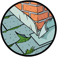 roof and chimney flashing to prevent mold