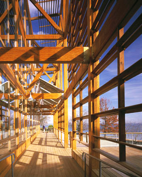 Glulam used in Chesapeake Bay Foundation Headquarters