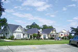 Raised floor homes