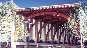 Glulam used in Back Bay Station Glulam used in Back Bay Station