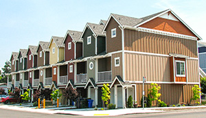APA Siding in multifamily construction