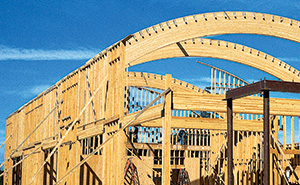 Cambered Glulam