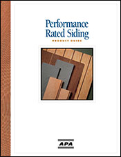 Form E300 Product Guide for Performance Rated Siding