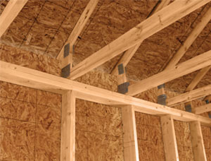 Raised-Heel Truss Construction