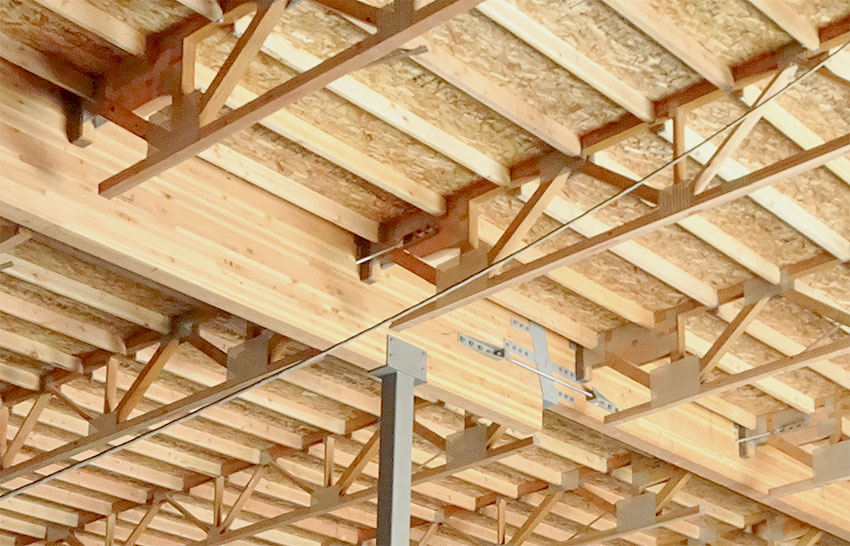 engineered wood in sprouts supermarket case study
